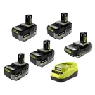 One+ 18V High Performance Kit W/ (2) 4.0 Ah Batteries, 2.0 Battery, Charger,. Fixed Price $222.88.