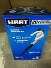 Hart 20V Centrifugal Blower, (1) 2.0 Ah Lithium-ion Battery HGBL051VNM (new). Fixed Price $75.44.