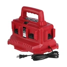 Jyjzpb 6-PORT Charging Station Compatible For Milwaukee 18V Battery Suit.... Fixed Price $118.82.