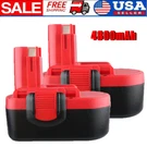 18VOLT 4.8AH Battery For Bosch BAT025 BAT026 BAT160 BAT180 BAT181 BAT189 Ni-mh. Fixed Price $25.18.