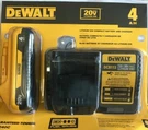 Dewalt DCB240C 20V Max Compact 4AH Battery & Chargerstarter Kit. Fixed Price $83.98.