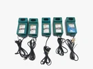 Lot (5) Makita Ni-mh Ni-cd Battery Pod Charger 7.2V-14.4V Capacity DC1413 DC1411. Fixed Price $53.95.