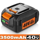 40V WA3580 3.5AH Max Lithium Ion Battery For Worx WG180 WG280 WG380 WG580. Fixed Price $26.89.