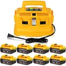8.0AH Lithium Battery / Charger For Dewalt Volt Max Xr DCB206-2 DCB205-2. Fixed Price $79.99.