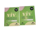 Pack Of 2 Viv For Your Organic Cotton Tampons Toxin & Fragrance Free Regular. Fixed Price $21.32.