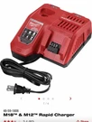 Genuine Rapid Milwaukee 48-59-1808 Charger M12, M18. Fixed Price $39.98.