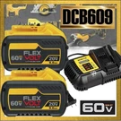 2PACK 9.0AH For Dewalt Flexvolt 20V/60V Max Battery Lithium-ion DCB609 /charger. Fixed Price $119.00.
