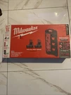 New & Sealed! Milwaukee M12 XC4.0 Battery 2-PACK Packout W/ Wall Plate Rack. Fixed Price $130.00.