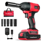 Powersmart Brushless Cordless Impact Wrench 1/2 Inch, 2.0AH 20V Battery & Fast. Fixed Price $72.95.