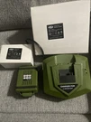 Sun Joe 20 Volt Lithium Ion Fast Charger + Battery For TRJ600C BJ601C HJ600C. Fixed Price $35.00.
