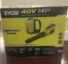 Ryobi 40V Hp Brushless Whisper Series 190 Mph 730 Cfm Leaf Blower Kit RY404180. Fixed Price $369.99.