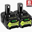 18V 8.0AH Replacement For Ryobi Battery Li-ion BPL-1820G BPL1820 P108. Fixed Price $74.95.
