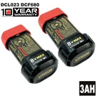 2-PACK For Dewalt DCB080 DCB095 8V Max Battery Works Fit DCF680N1 DW4390 DCL023. Fixed Price $29.90.