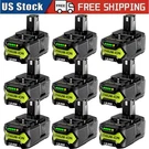 8.0AH For Ryobi 18V Batteries Lithium Battery P108 P107 P190 Cordless Power Tool. Fixed Price $142.99.