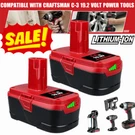 19.2VOLT For Craftsman Battery C3 Diehard 130279005 11376 130279003 11375 6.0AH. Fixed Price $245.00.