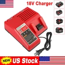 Rapid Battery Charger For Milwaukee 48-59-1812 M18 18V 48-59-1802 Us. Fixed Price $20.99.
