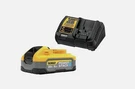 Dewalt DCBP520C 20V Max Powerstack 5.0AH Battery & Charger Starter Kit. Fixed Price $149.99.