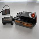 Black+decker 20V Lithium-ion 4.0AH Battery With Charger AFH152P317482. Fixed Price $22.00.