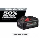 Milwaukee 2 Pack M18 18-VOLT Lithium-ion High Output 6.0AH Batteries Power. Fixed Price $200.00.