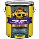 Cabot 0801-07 White Base Acrylic Stain, 1-GALLON Quantity. Fixed Price $64.67.
