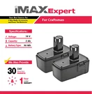 2X 18V 2AH Nimh Battery For Craftsman 11098, 223310, 9-11103, 9111098. Fixed Price $72.67.