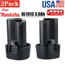 2PCS For Makita BL1013 10.8V Li-ion BL1014 Battery DF030D LCT203W 194550-6. Fixed Price $28.89.