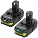 Ryobi 18V Battery 3600MAH P102 Replacement Pack Green Enermall Cordless P108. Fixed Price $51.99.