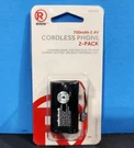 Battery Radioshack Cordless Phone 2.4V Ni-cd 700MAH 2302318. Fixed Price $6.29.