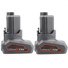 2X 6AH 12V Li-ion Battery For Ridgid L1240 AC82048 R82048 R86048 130446011 Us. Fixed Price $43.99.