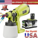 For Ryobi P106 18V Cordless High Pressure Airless Gun Paint Sprayer. Fixed Price $38.99.
