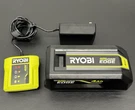 Ryobi 40V Battery And Charger 4AH. Fixed Price $69.00.