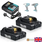 For Makita 18V 3.0AH Lxt Li-ion Battery BL1830 BL1815 BL1850 BL1860 Charger. Fixed Price $17.99.