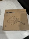 Kobalt Battery Charger 40 -volt, 150 Watt, #5129682. Fixed Price $64.99.