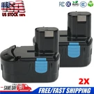 2PACK 18V 3.5AH Ni-mh Battery For Hitachi EB1812S EB1814SL EB1820L Tool. Fixed Price $49.99.