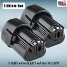2X 10.8V/12V 4800MAH For Bosch Lithium-ion Battery BAT413 BAT412A BAT411A. Fixed Price $26.91.