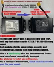 Li-ion Power Battery Pack 36V 100% Compatible With Jetech JT-BC201-02. Fixed Price $61.59.