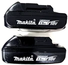 (2) New Genuine BL1815N 1.5 Ah Makita Compact Battery Volt For Drill, Saw. Fixed Price $129.97.