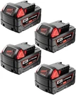 Battery 4PACK 8.0AH 18V Milwaukee Compatible Cordless Tools 48-11-1850. Fixed Price $179.99.
