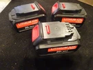 3 Pack For Dewalt 20V Max Lithium Ion Battery BA001D DCB102 DCB107 6.0AH 108WH. Fixed Price $59.99.