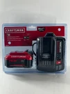 Craftsman CMCB204 V20 4.0AH Lithium-ion Power Tool Battery With Charger. Fixed Price $61.74.