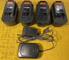 Qty Genuine Black & Decker 18 Volt Single Slide Pack Battery 244760 Untested. Fixed Price $49.99.
