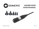 Simmons Laser Bore Sighter For Riflescopes .22 To .50 Caliber, 510100C. Fixed Price $41.97.
