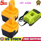 For Ryobi Volt 3.6AH 1311148 Ni-mh Battery/charger B-8286 BPT1025 RY-1204. Fixed Price $26.00.