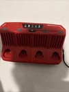Milwaukee 48-59-1204 Charger Red Four Bay M12 12V Lithium-ion Sequential. Fixed Price $79.00.