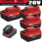 For Porter Cable Volt Lithium Battery /charger Max 8.0AH PCC680L PCC685L. Fixed Price $18.99.