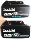 (2) New Makita Genuine Batteries 4.0 Ah For Drill, Volt BL1840B-2. Fixed Price $129.97.