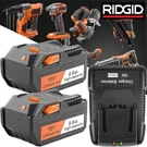 2PACK For Ridgid R840087 8.0AH Battery Charger 18 Volt R840085 Power Tools. Fixed Price $88.00.