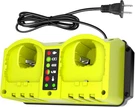Fast Charger 18V Dual Replacement P117 - For Ryobi One+ P102. Fixed Price $26.99.