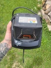 Stihl Al 101 36V Battery Charger, Black, And Two AK-20 Batteries. Fixed Price $190.00.