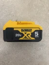 Dewalt Xr 20V Lithium-ion 5AH Battery Yellow N553470 L08DWPT. Fixed Price $100.00.